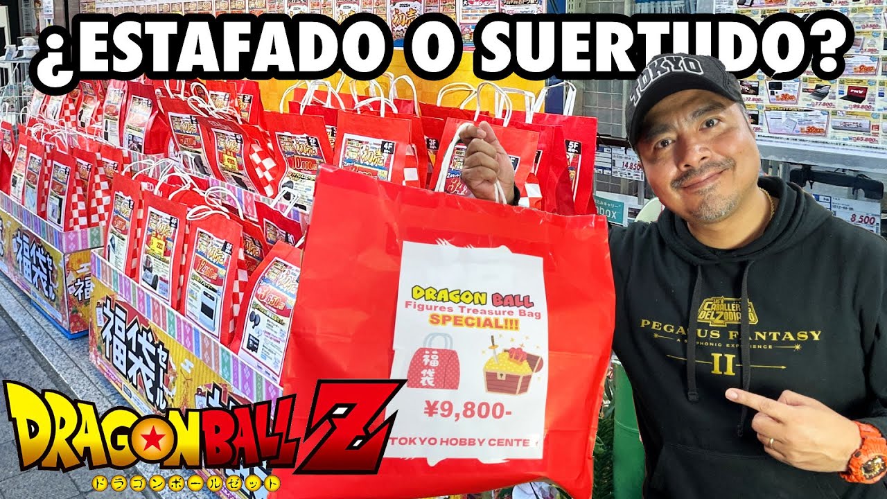 ¡Compré bolsas sorpresa de Dragon Ball en Akihabara! ¿Buena compra o estafa?
