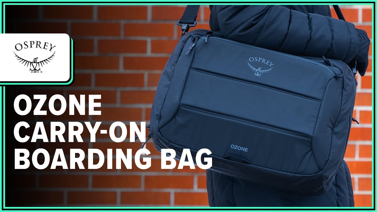 Osprey Ozone Carry-On Boarding Bag Review (2 Weeks of Use)