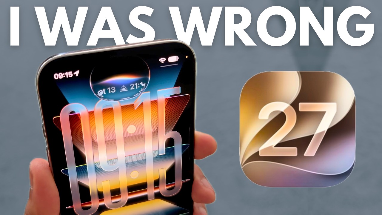 Я ОШИБАЛСЯ насчет Siri AI в iOS 27