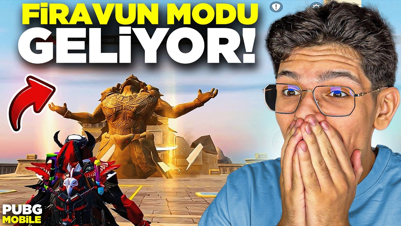 YENİ FİRAVUN MODUNDAN İLK OYUN SAHNELERİ GELDİ !! - PUBG MOBİLE
