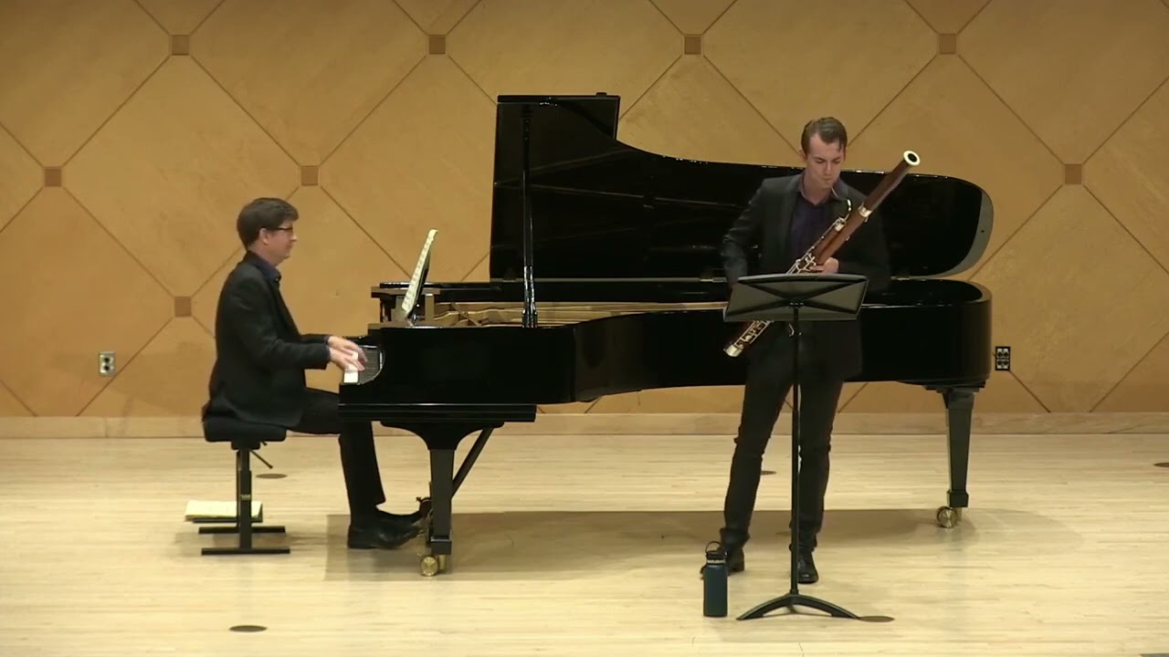 John Steinmetz, Sonata for Bassoon and Piano, Mvt. II | Mason Cox, bassoon