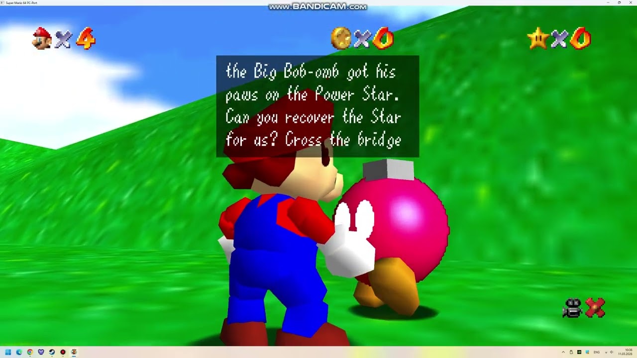 Super Mario 64 прохождение 1