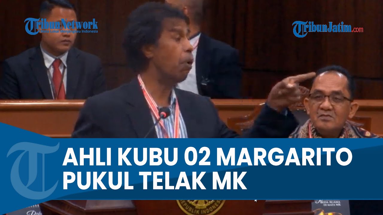 Ahli Kubu 02 Margarito Kamis Pukul Telak MK: Banyak Sekali yang Tidak Sah di Republik Ini Pak