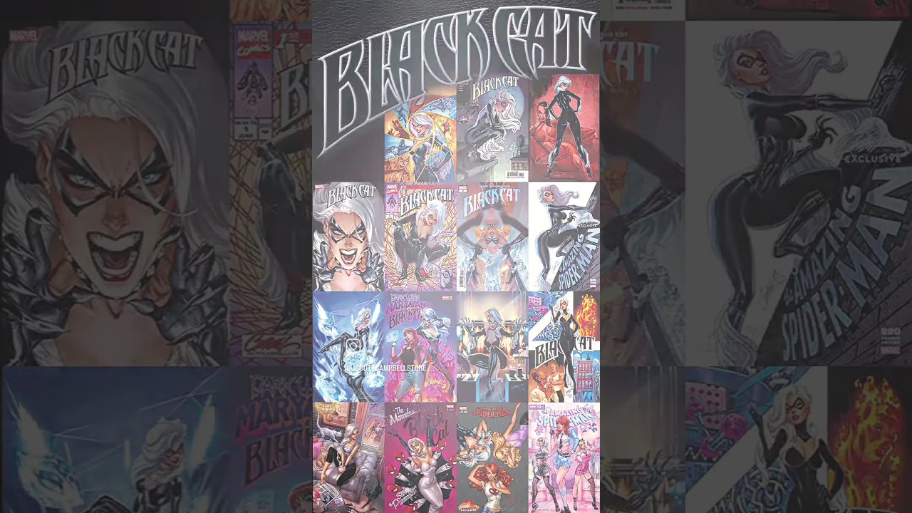 🖤 The Black Cat Collection 💎  by J. Scott Campbell