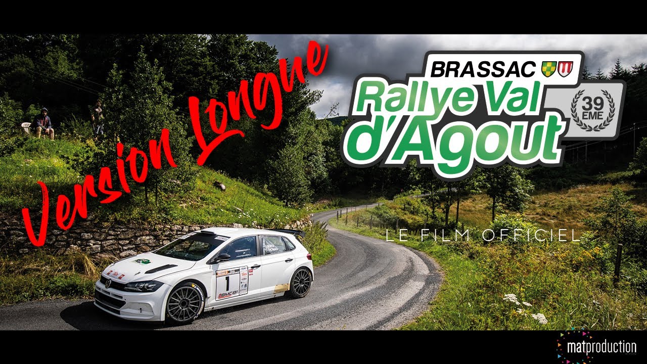 39ème Rallye Val d'Agout - Film version Longue- 2021