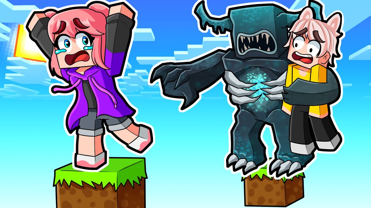 ون بلوك ضد الوردن مع عمو بسه 🧩😋 | Minecraft