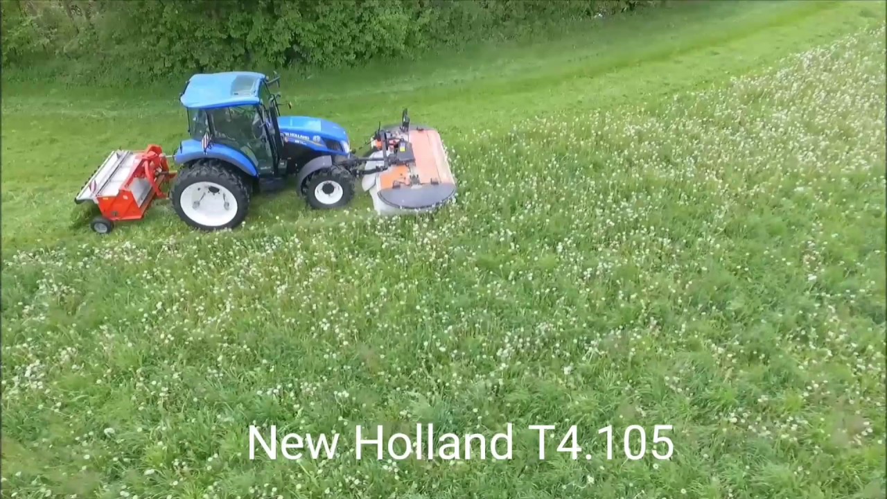 New Holland T4.105 mit Kuhn PZ 320 F V3