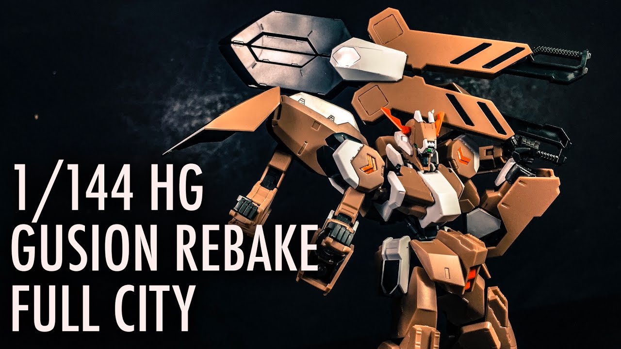 1/144 HG Gundam Gusion Rebake Full City (Gundam: Iron Blooded Orphans) | REVIEW