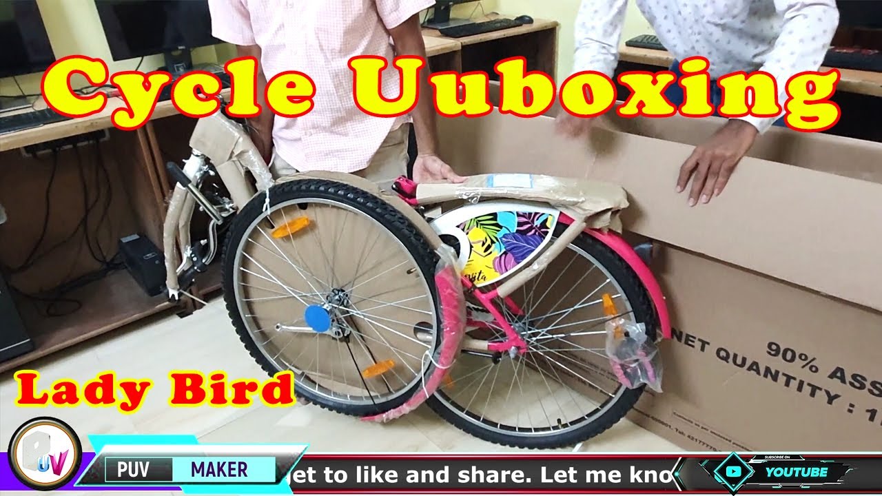 Cycle unboxing & assemble ! Ladybird 