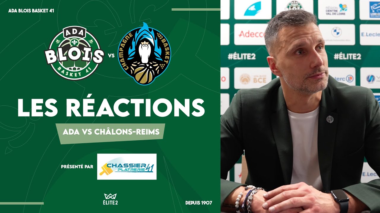 #Réactions 🎤 | David Morabito | ADA Blois vs Champagne Basket