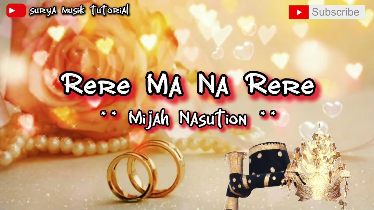 lirik lagu daerah Mandailing Rere Mana Rere ciptaan Bahraini Lubis