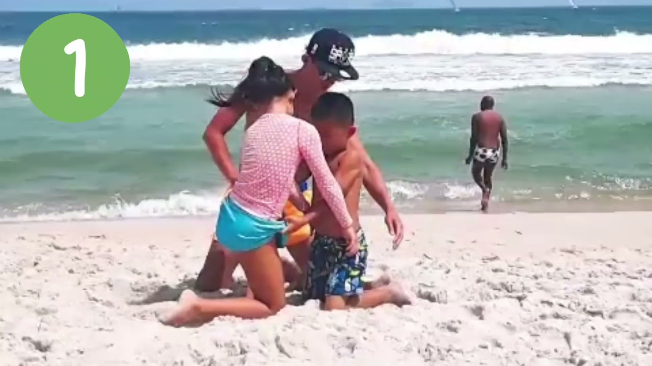 브라질 코파카바나해변에서 노는 방법