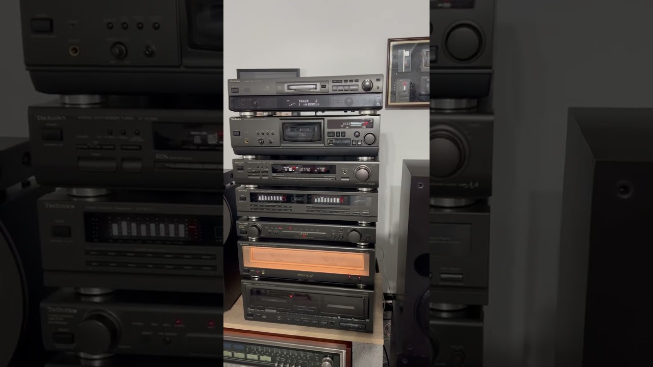 Technics stack #vintagehifi #audioequipment #technics  #retro