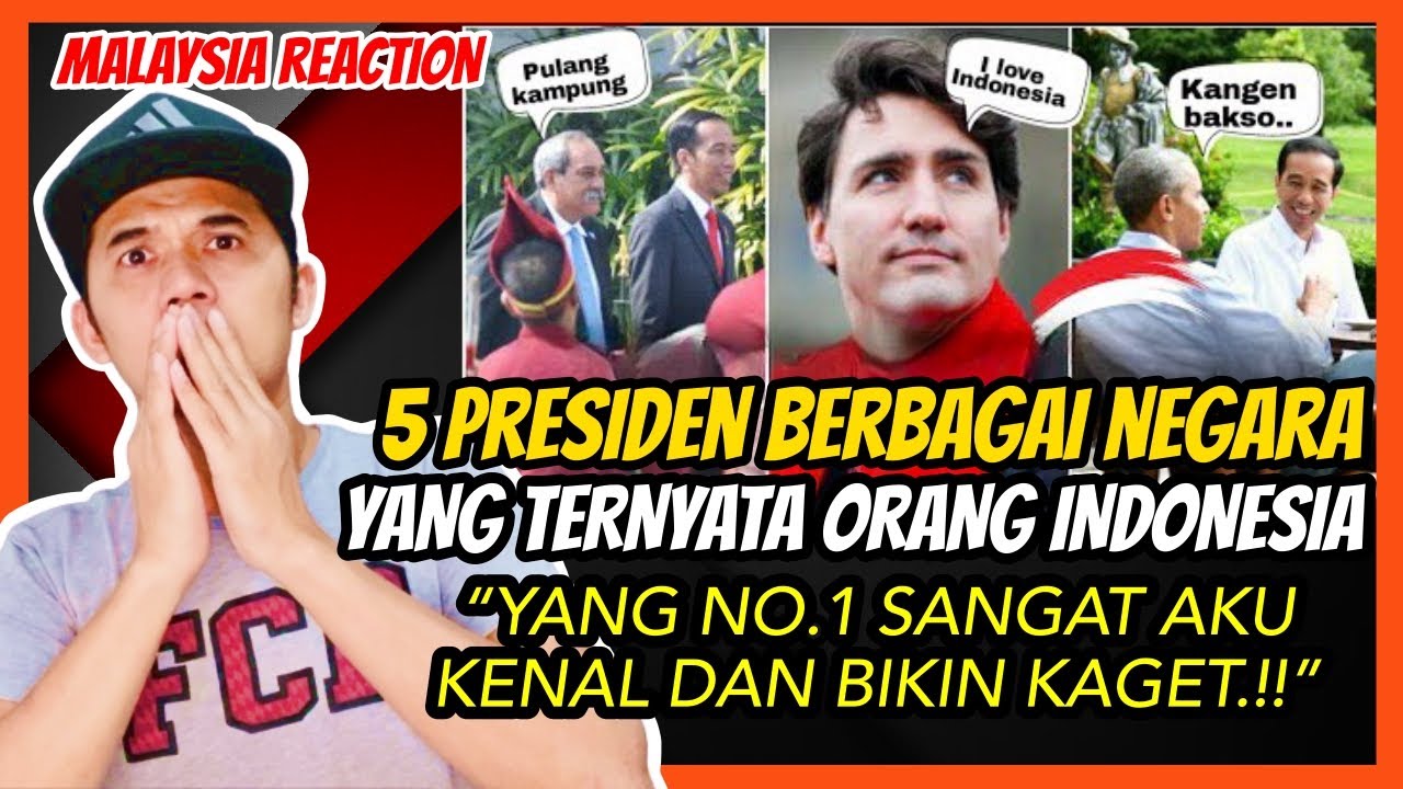 Siapa sangka, 5 ORANG INDONESIA ini menjadi PRESIDEN di luar negeri. Bangga! || Malaysia Reaction