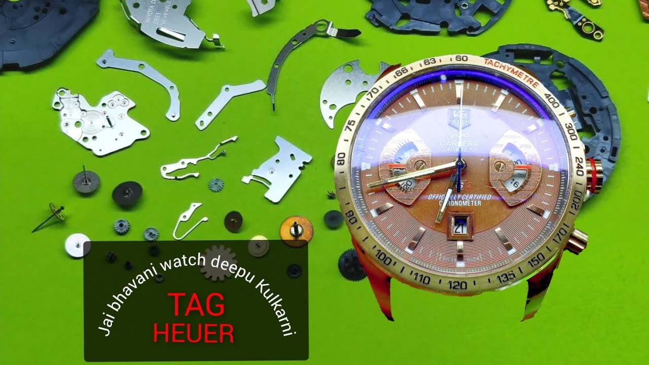 TAG HEUER GRAND CARRERA CALIBRE 17 SERVICING