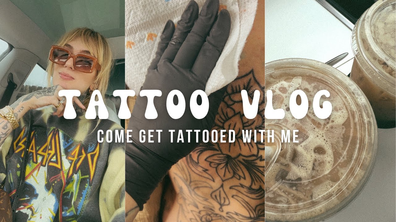 TATTOO VLOG | getting my back tattooed part 2