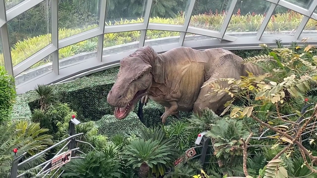 Jurassic World @ Garden by the bay 