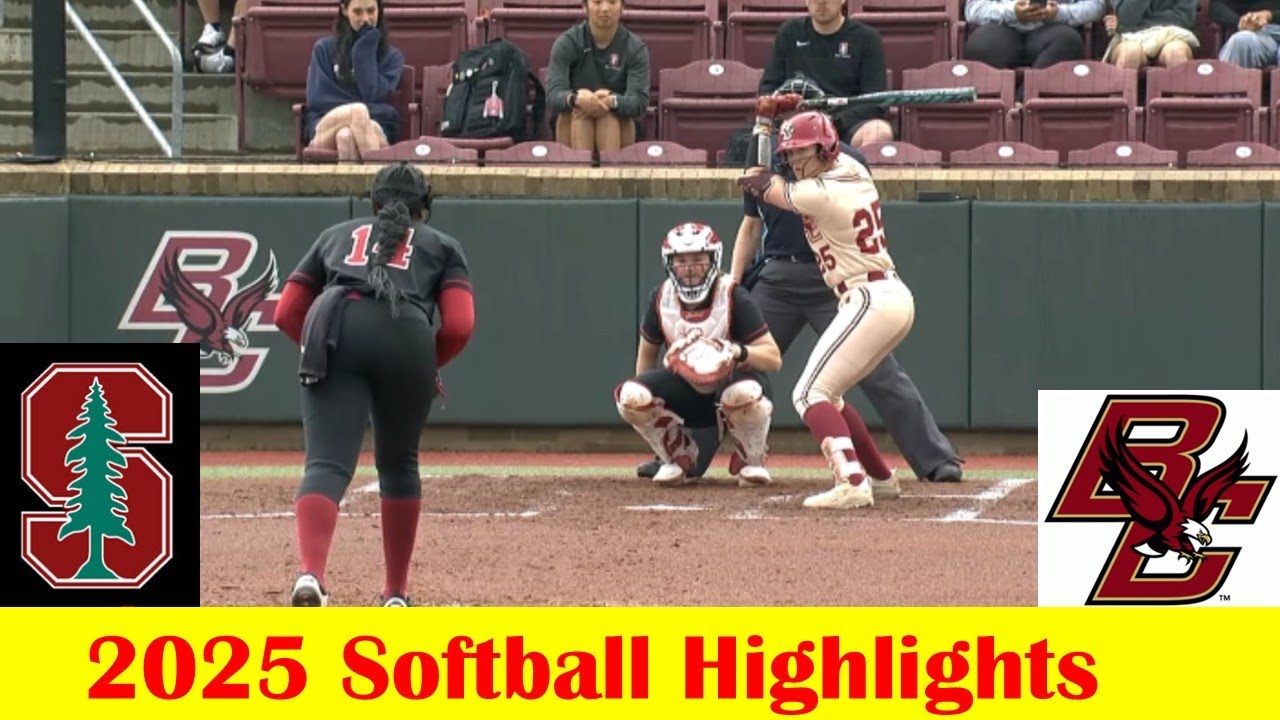 #17 Stanford vs Boston College Softball Game Highlights 5 4 2025