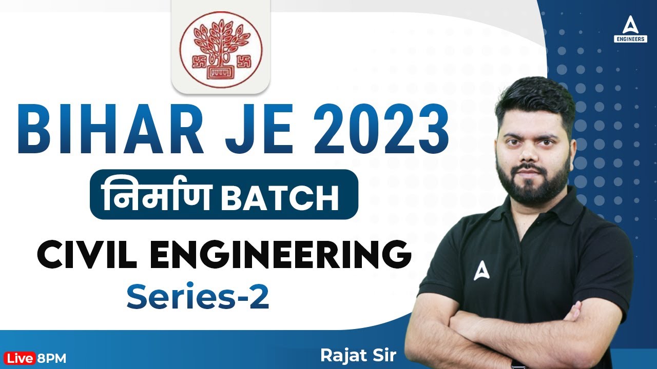 BTSC JE ONLINE CLASSES 2023 | BTC JE CIVIL ENGINEERING CLASSES | DAY 2 BY RAJAT SIR