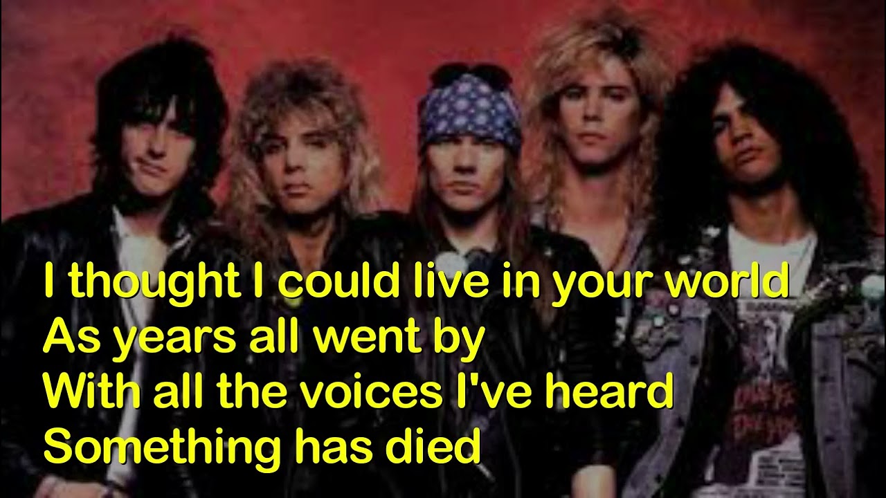 DON'T CRY (ALTERNATE LYRICS) GUNS N' ROSES