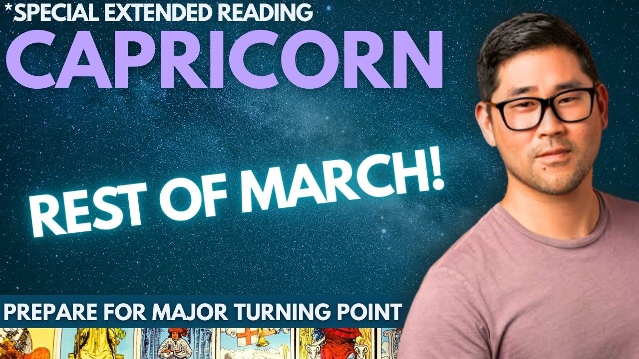 Capricorn - WHERE DO I EVEN BEGIN?? EVERYTHING IS ABOUT TO CHANGE 🌠 March 23-31 Tarot Horoscope