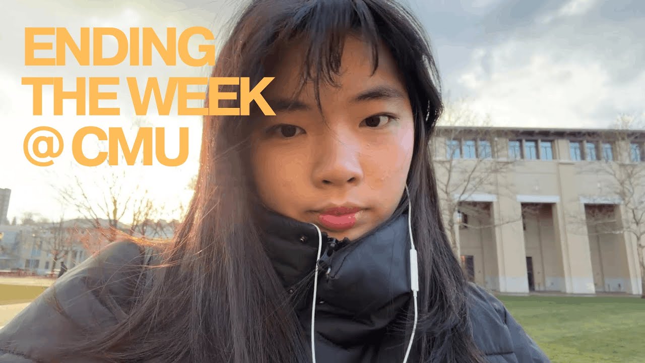 snowed in - ending the week @ cmu