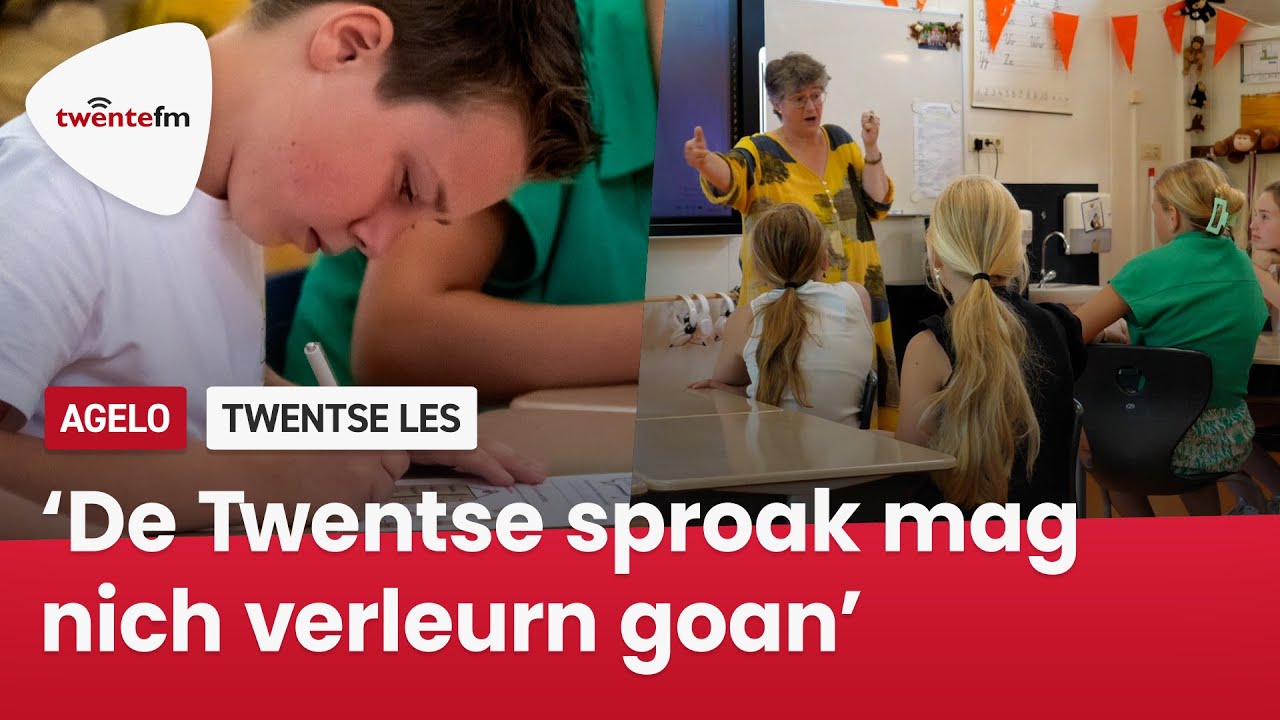 Les in het Twents op Agelose basisschool: ‘Zo kan ik beter met opa’s en oma’s praten’