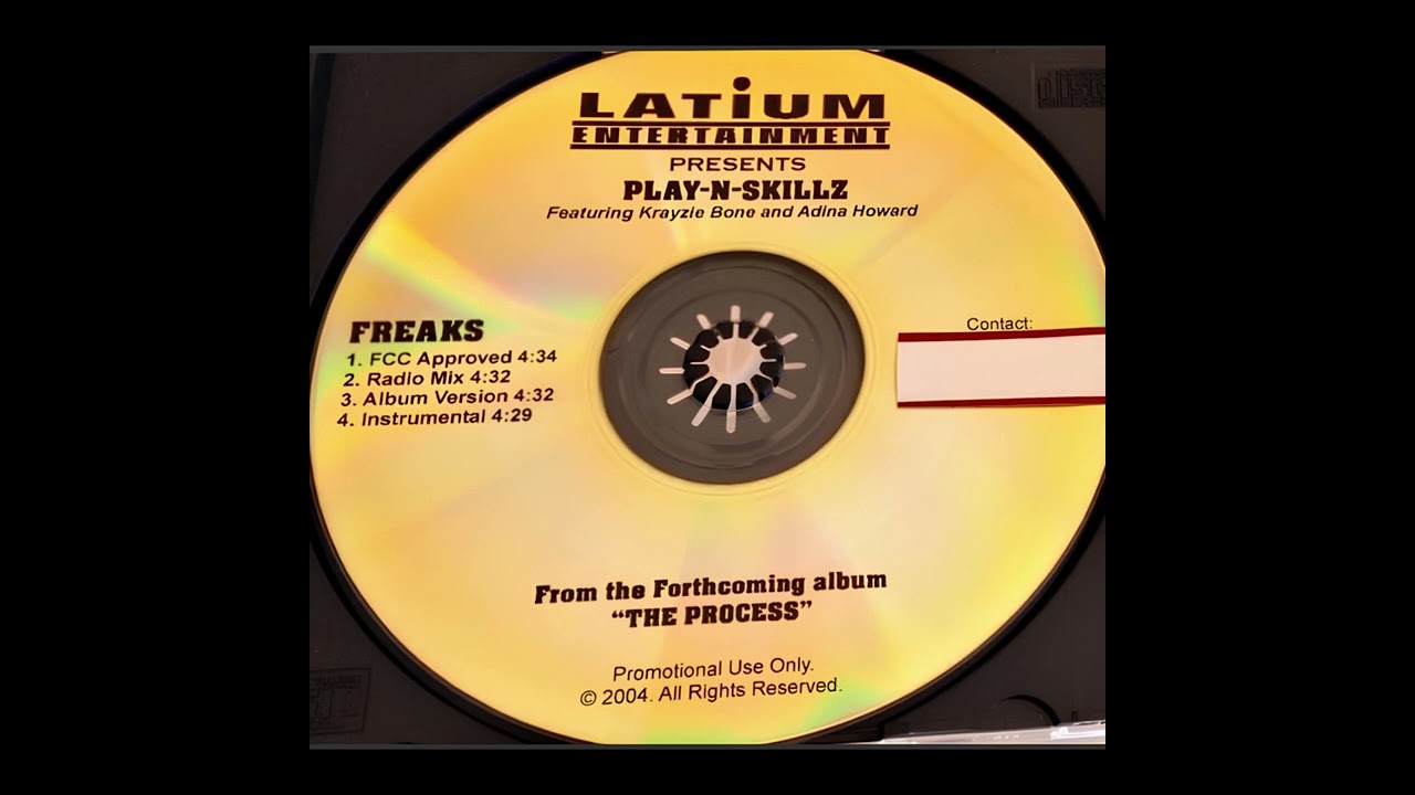 Play-N-Skillz Featuring Krayzie Bone And Adina Howard - Freaks (OG Instrumental)