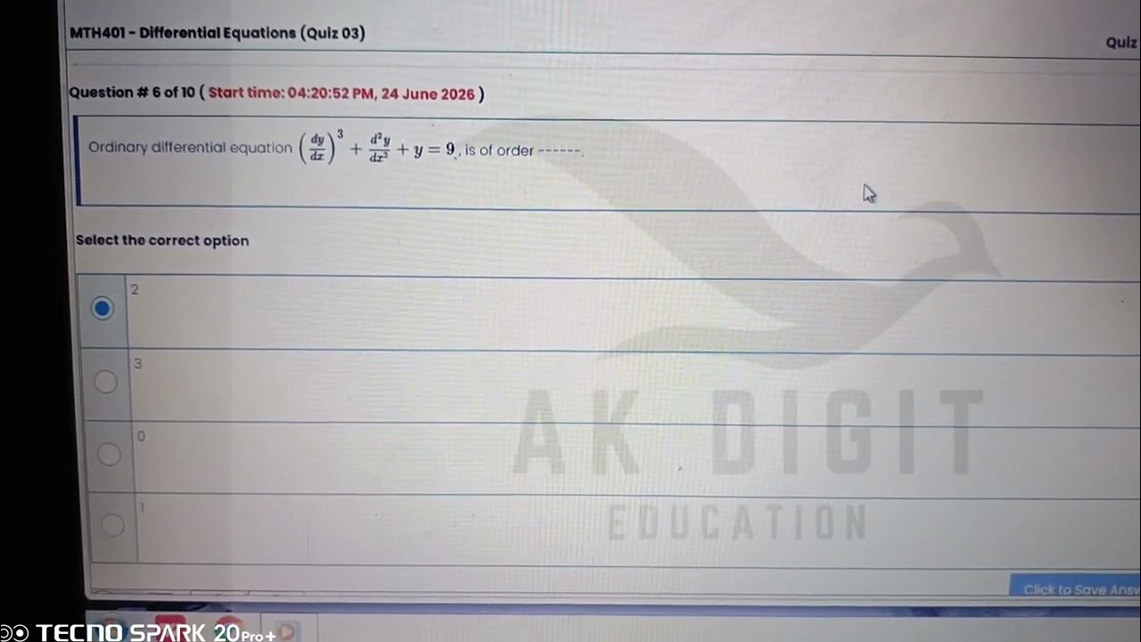 Mth401 quiz no 3 due fall 2026/final term preparation/preparation material