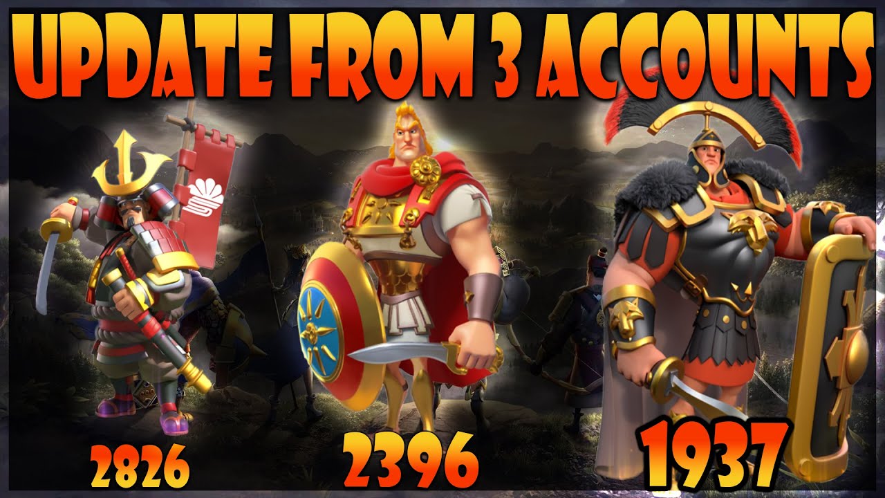 Update From All of My Main Account in Rise of Kingdoms with a Rant about PC Version
