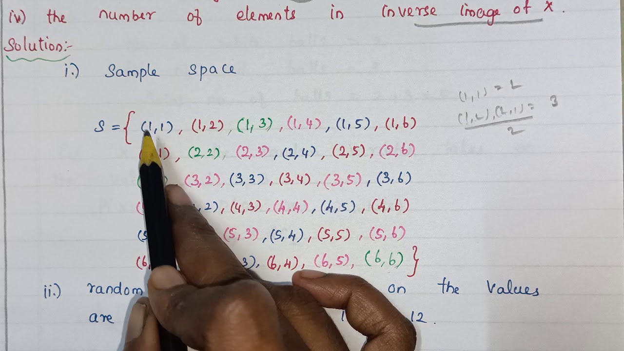 XII-MATHEMATICS,NEW SYLLABUS,CHAPTER-11, PROBABILITY DISTRIBUTIONS,EXAMPLE:11.2
