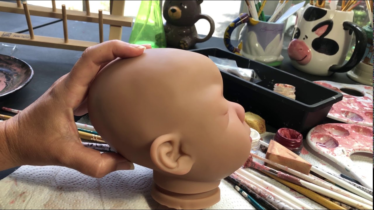 Pintura Bebe Reborn (biracial)