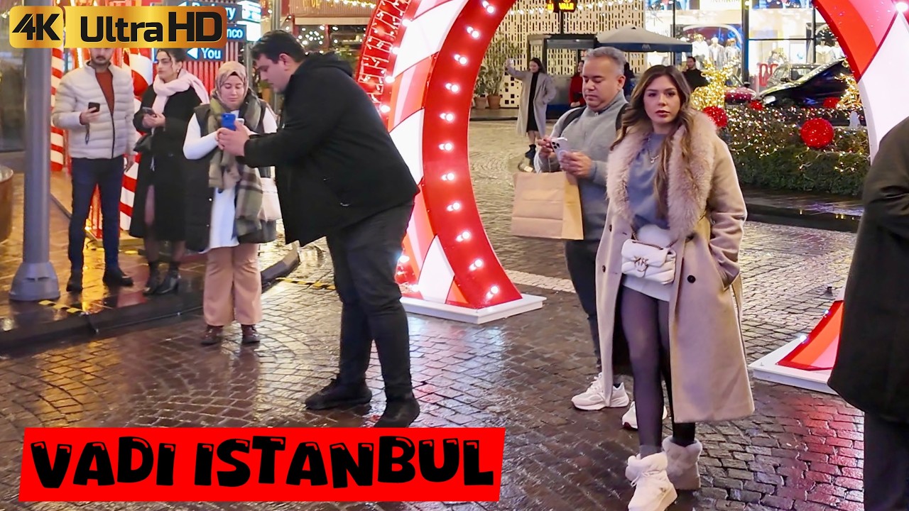 🇹🇷 Рождественский рынок Вади, Стамбул Галатская башня Пешеходная экскурсия Таксим Истикляль, декабрь