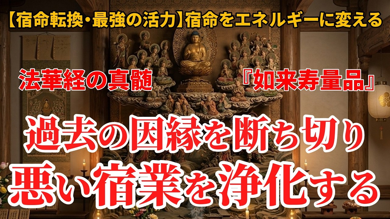 【※法華経如来寿量品の功徳※】運に見放された状態からの脱出！「運の土台」を固める！人生そのものの運気が底上げされる最強最速の法華経如来寿量品！法華経の行者の法力による、さらなるステージへの後押し実現！