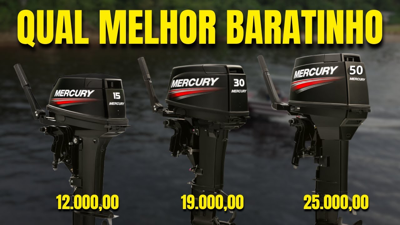 COMPARATIVO - 15 HP VS 30 HP VS 50 HP !!!