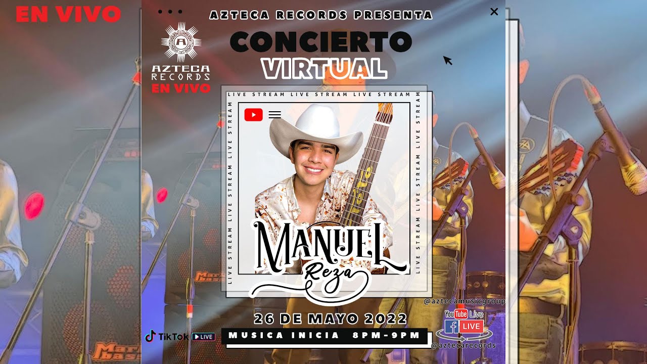 Manuel Reza En Vivo-Azteca Live