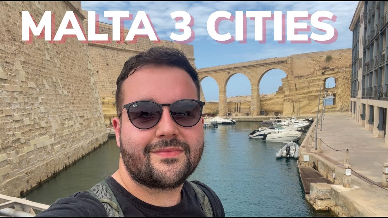 Malta's Three Cities and Sliema Harbour Cruise | September 2021 | Malta Travel Vlog