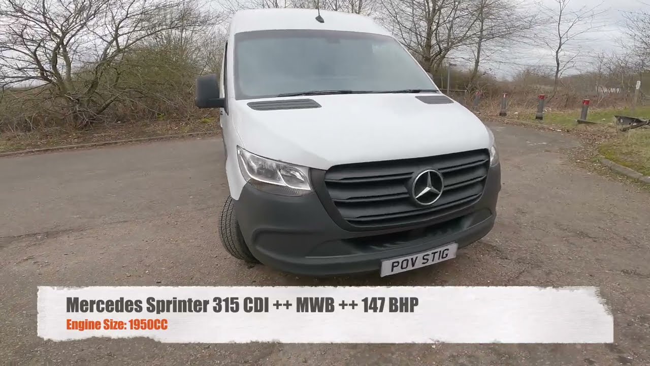 Pov: Mercedes Sprinter - 315 CDi - 147 BHP (2021)