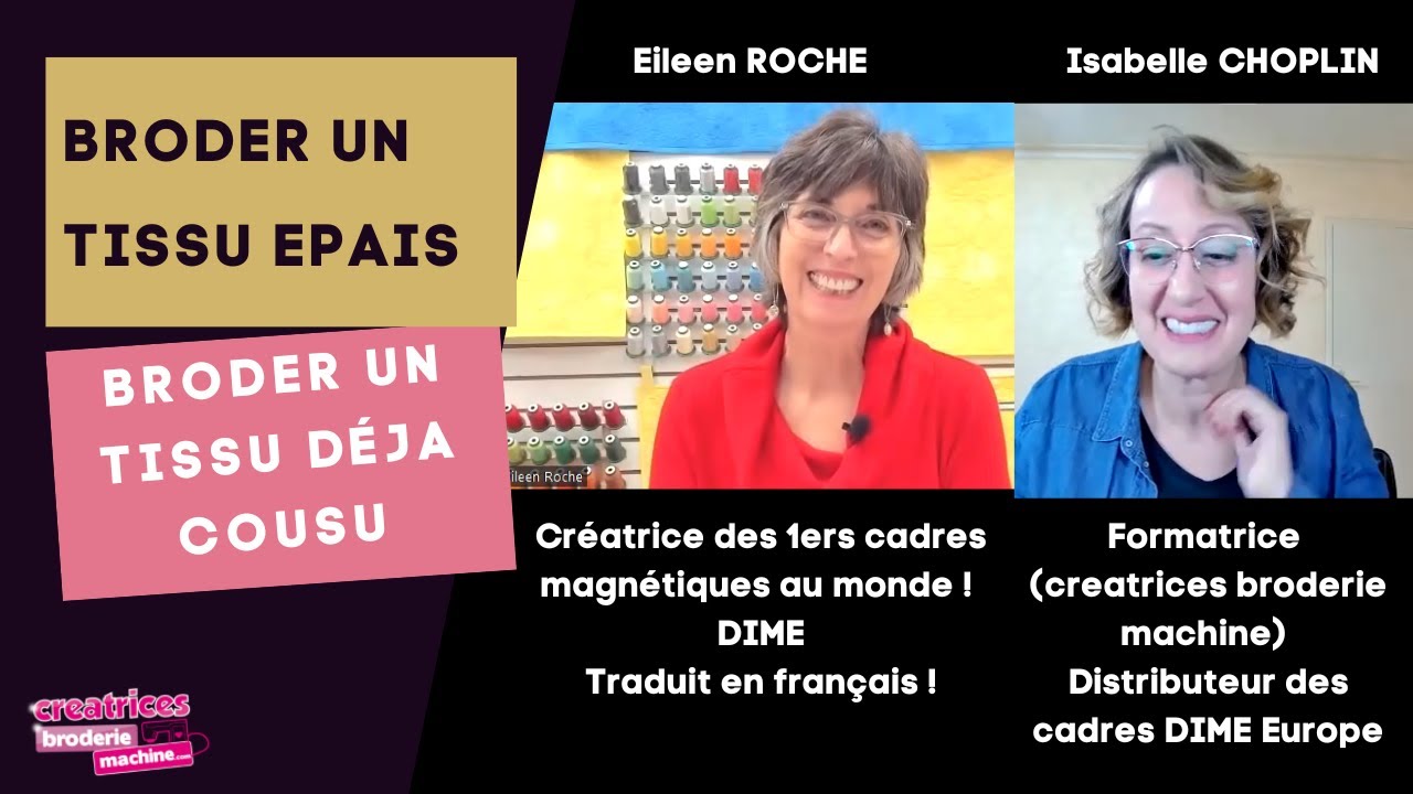 Eileen Roche isabelle Choplin : utiliser les cadres magnétique ou les cadres adhésifs ?