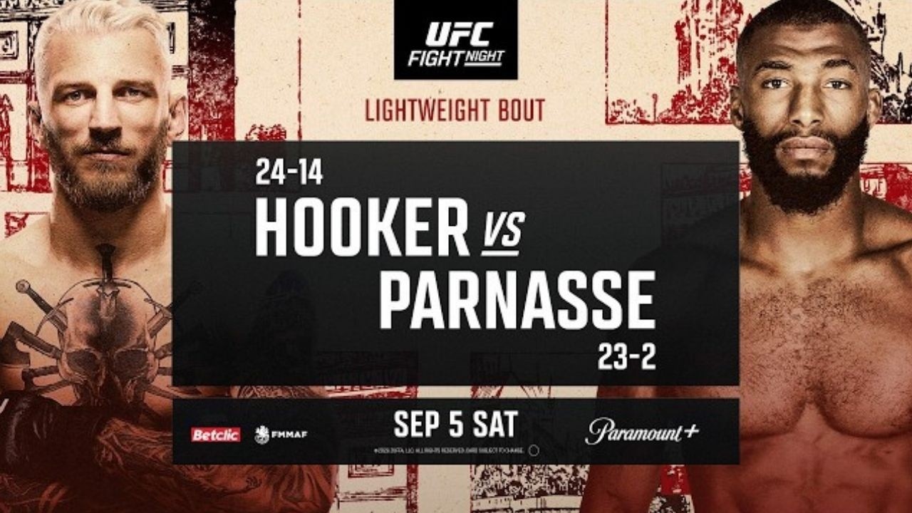 UFC PARIS LIVE HOOKER VS PARNASSE LIVESTREAM & FULL FIGHT COMPANION