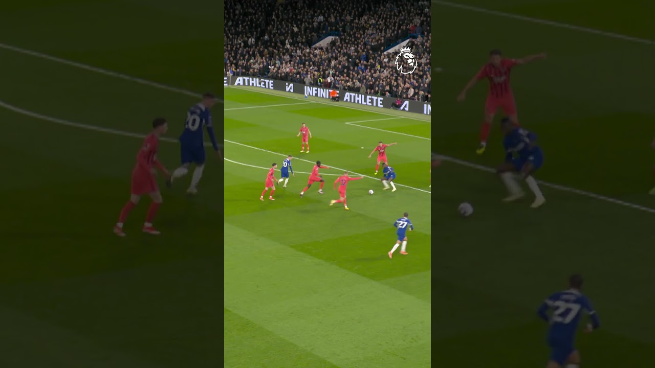 Classy Cole Palmer skill & finish!