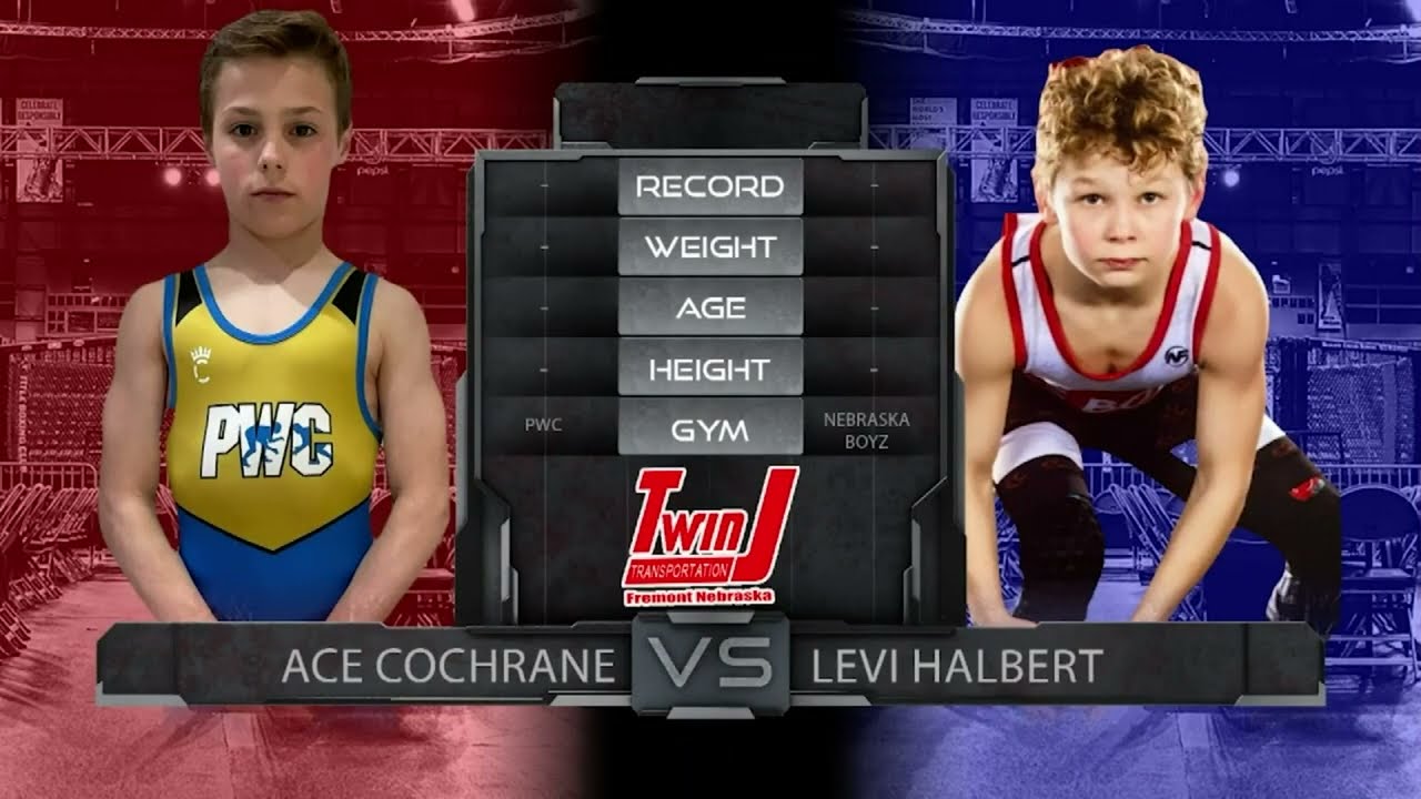 DCS 78 Youth Wrestling Ace Cochrane против Levi Halbert