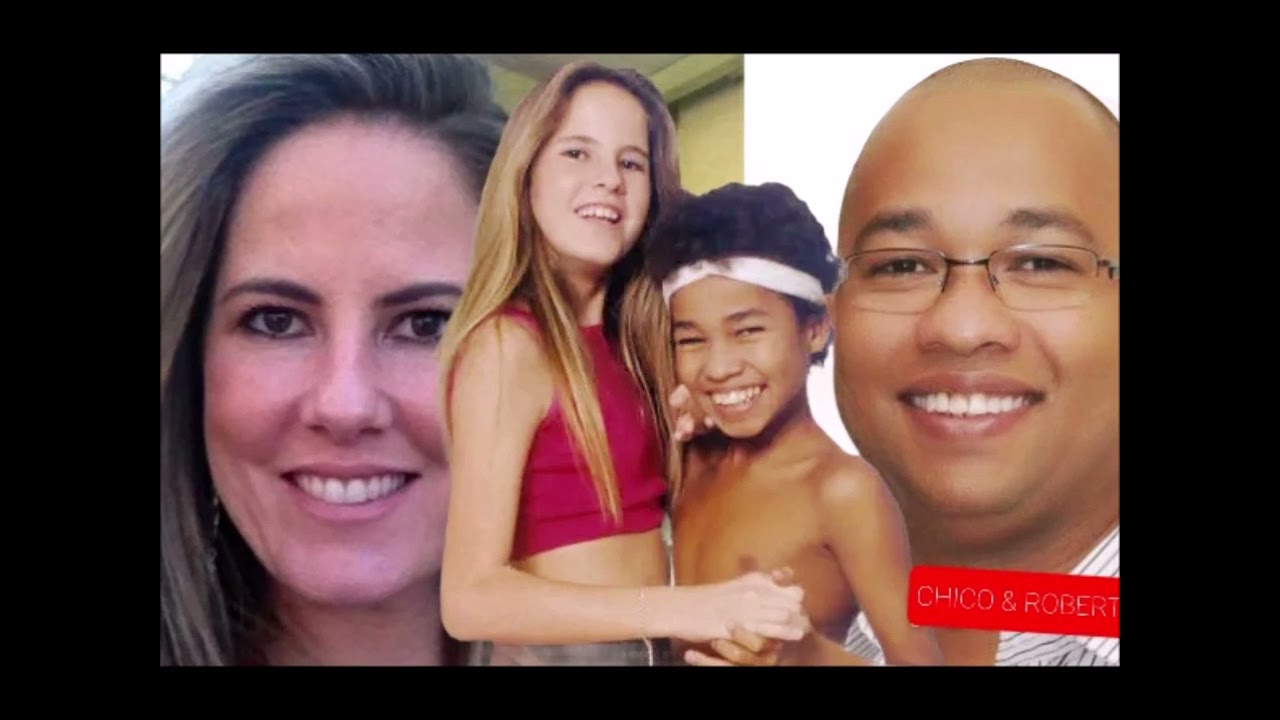 Chico e Roberta antes e depois