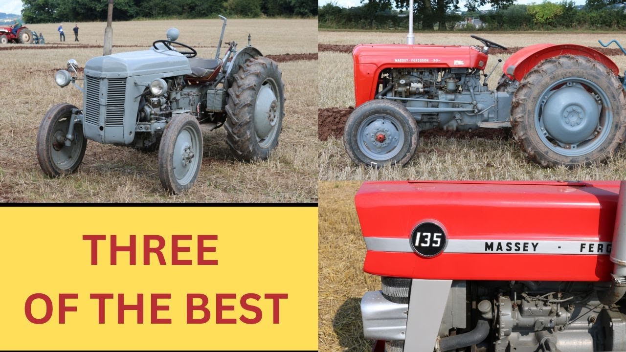 Grey Fergie, 35 & 135 Massey Ferguson Tractors Part 1 / Classic and Vintage Tractors / Red Tractor