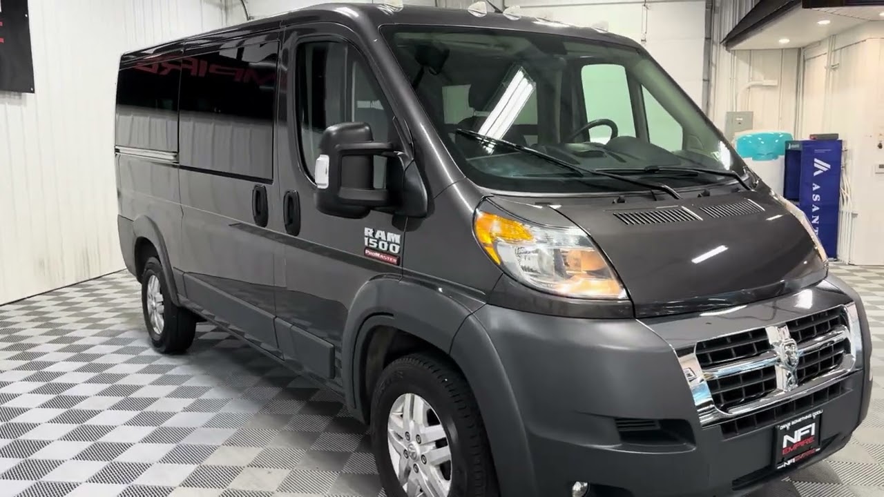 2017 Ram ProMaster Cargo Van C4215 Cold Start and Walk Around