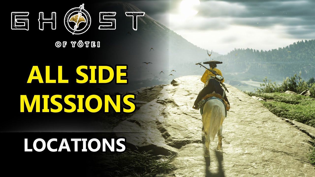 GHOST OF YOTEI ALL SIDE MISSION LOCATIONS GUIDE PS5