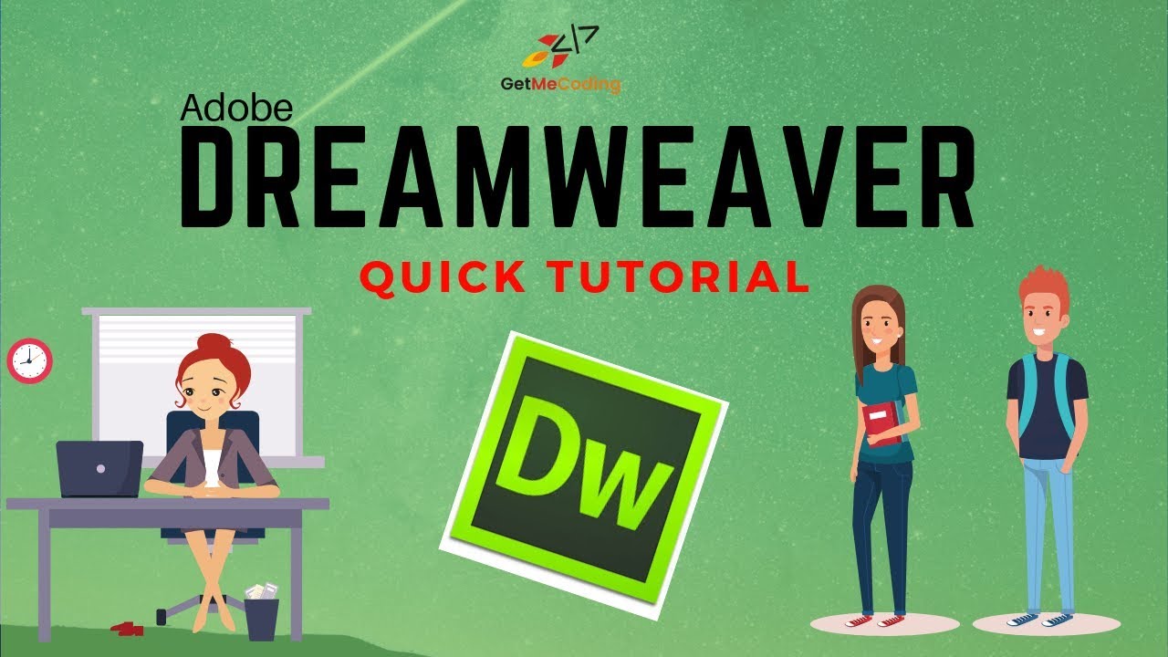 Краткое руководство по Dreamweaver
