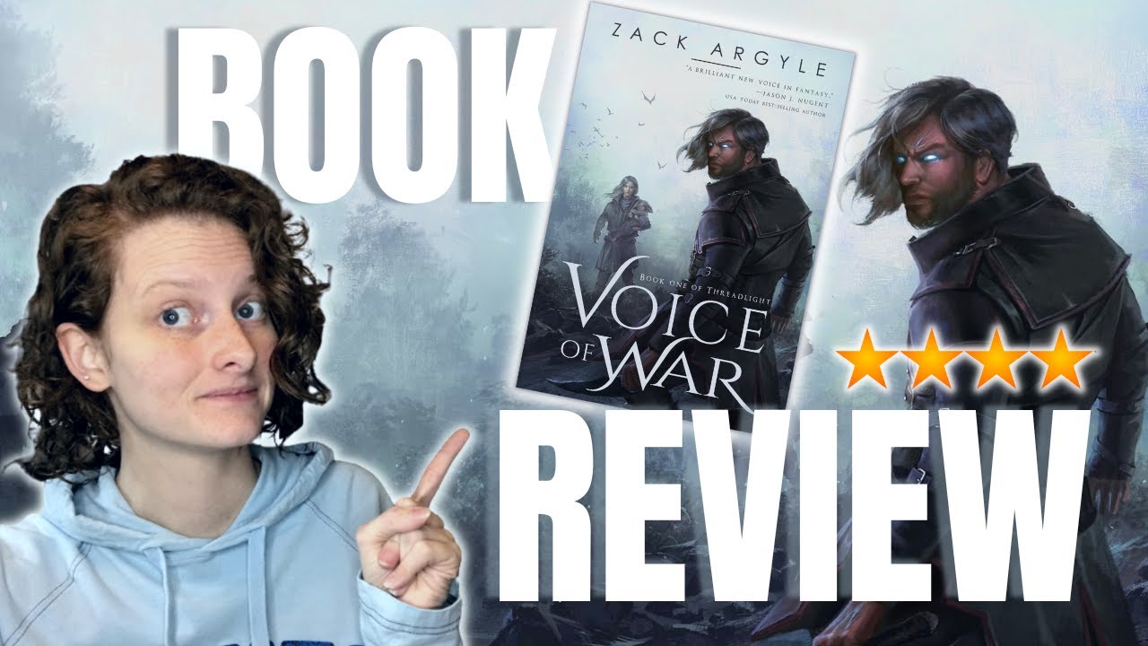 voice of war by zack argyle // indie fantasy book review spoiler-free