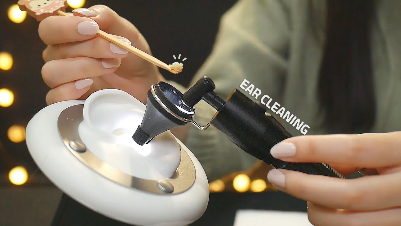 [ASMR] Remove Clogged Earwax⚠️ Deep Ear Cleaning (No Talking)