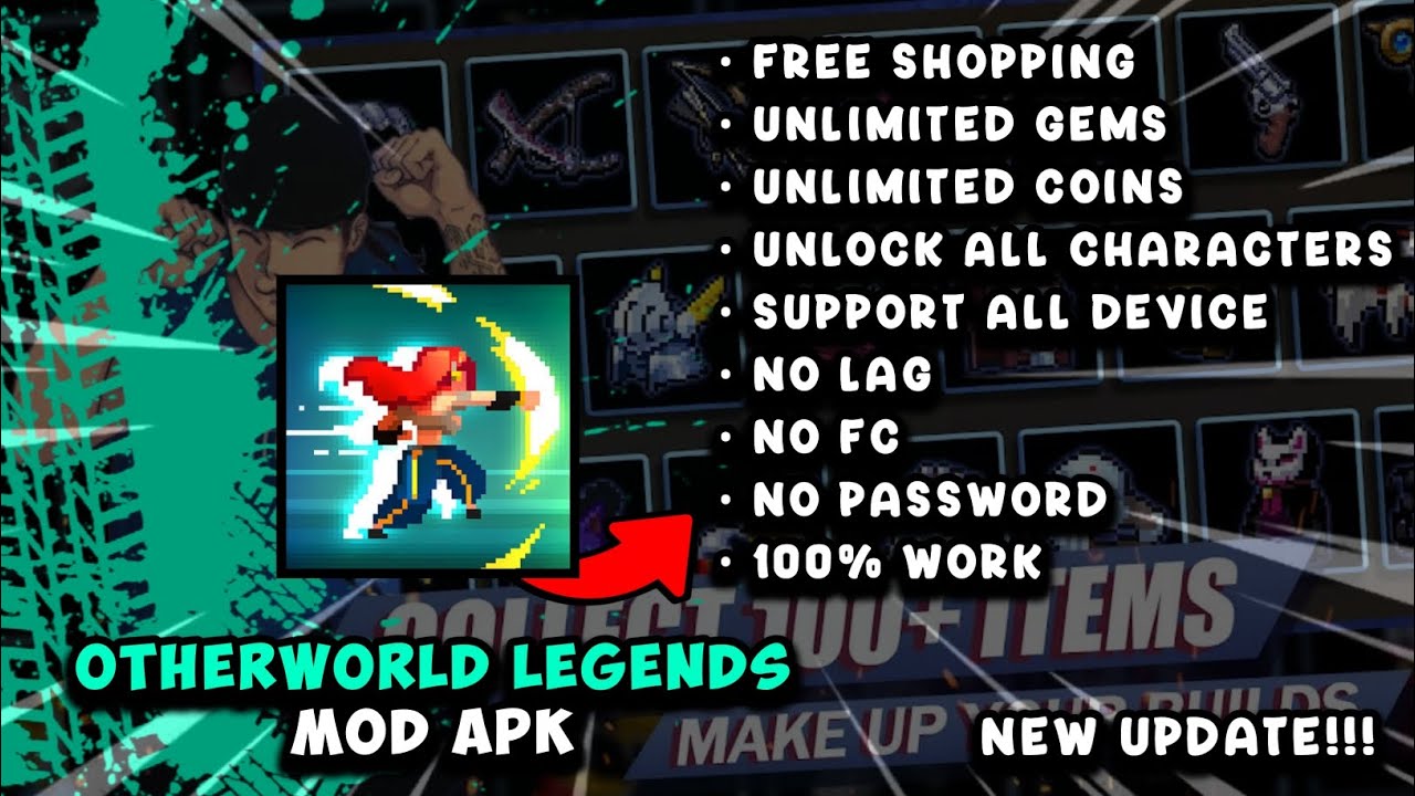 OTHERWORLD LEGENDS MOD APK [БЕЗ ПАРОЛЯ] || НОВОЕ ОБНОВЛЕНИЕ!!!